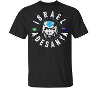 Israel AdeThe Last Stylebender City Kickboxing White Yellow Black Red Mens Women T Shirt 100% Cotton Black-Navy Men-W. Men Tee Shirt Manches Courtes(XX-Large)