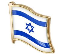 Israël Drapeau Broche Broches Drapeau National Emblème Broche Badge Patriotique Épingle À Revers pour Sacs De Vêtements Chemise Artisanat