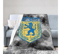 Israël, Emblème De Jérusalem Plaid Polaire Flanelle Chaude Couvertures Lit Épaisse Plaid Canape pour Toutes Les Saisons Salon l'hiver S