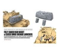 Israel Main Battle Tank Magach 6b Gal Batash Fully Loaded Rear Basket- 1:35e --model