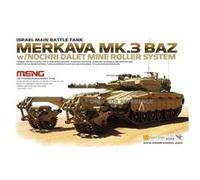 Israel Main Battle Tank Merkava Mk.3 Baz - 1:35e - Meng-model G