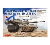 Israel Main Battle Tank Merkava Mk.3d Late Lic- 1:35e - Meng-model