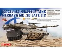 Israel Main Battle Tank Merkava Mk.3d Late Lic- 1:35e - Meng-model