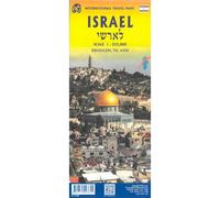 Collectif – Israël et Palestine – Atlas 1/200000 – Broché (ITM)