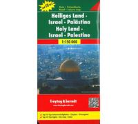 Israel palestine holy land 1/150000 - Collectif - Freytag Et Brendt - broché - Atlas / carte