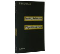 Israël, Palestine : l'égalité ou rien
