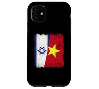 Israël Vietnam Demi-Drapeau Histoire israélienne vietnamienne Coque pour iPhone 11
