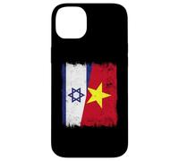 Israël Vietnam Demi-Drapeau Histoire israélienne vietnamienne Coque pour iPhone 14 Plus