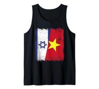Israël Vietnam Demi-Drapeau Histoire israélienne vietnamienne Débardeur