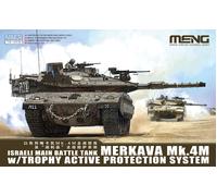 Israeli Main Battle Tank Merkava Mk.4M w/Trophy Active Protection System - MENG-