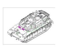 Maquette militaire - IDF - Merkava Mk.IV - Marron - Plastique - Adulte/Mixte