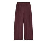 Issey Miyake - Pleats Please Pants - Femme - Pantalons - Rouge - Taille: 40 FR