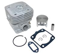 ISSICOO Kit de piston cylindrique pour scie à tronçonneuse Dolmar PC-8135 PC-8140 Makita DPC8112 PN 326-130-041,326-130-050,326-130-051
