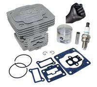ISSICOO Kit piston cylindre pour souffleur à dos RedMax EBZ8000 EBZ8000RH EBZ8001 EBZ8001RH EBZ8050 EBZ8050RH EBZ7001 EBZ7001RH EBZ7100 EBZ7100RH EBZ7150 EBZ7150RH PN 8488 H0012A1 848H1012A2