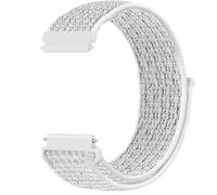 Issinlky 20mm Nylon Loop bracelet Compatible avec Samsung Galaxy Watch 7/6/5/4/FE 40mm 44mm/Garmin Venu Sq/Sq 2/Venu 2 Plus/Vivoactive 3/5/6/Venu/Amazfit GTS, Bracelet rapide pour femmes et hommes