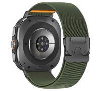 Issinlky Bracelet élastique compatible avec Samsung Galaxy Watch 8 40 mm 44 mm, bracelet de sport en nylon souple avec boucle parachute pour Galaxy Watch 8 Classic 46 mm pour homme et femme