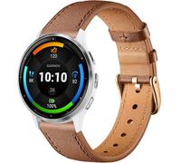 Issinlky Bracelet en cuir pour Garmin Venu 2/Venu 3, 22MM Business bracelet pour Garmin Vivoactive 4, Forerunner 265, Forerunner 255/255 Music, Forerunner 745, First Avenger, Darth Vader