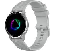 Issinlky Bracelet pour Garmin Venu 2 Plus, 20mm Bracelet silicone pour Garmin Venu Sq/Sq Music/Venu Sq 2/Sq 2 Music/Vivoactive 3/3 Music/Vivoactive 5/Garmin Venu/Vivomove HR/Forerunner 55 245 645