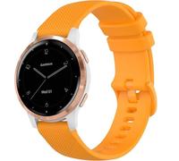 Issinlky bracelet pour Garmin Venu 2S/Venu 3S/Vivomove 3S/Vivoactive 4S, 18mm Bracelet silicone souple pour Fossil Ladies Gen 6/Gen 5E/Fossil Ladies Venture HR Gen 4/Gen 3/Withings Steel HR 45mm