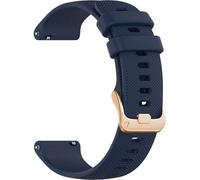 Issinlky bracelet pour Garmin Venu 2S/Vivomove 3S/Vivoactive 4S, bracelet en silicone souple de 18 mm pour Watch GT5 41 mm/GT4 41 mm/Fossil Ladies Gen 6/5E/4/3/Withings Steel HR 36 mm