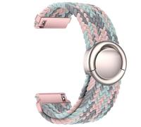 Issinlky Bracelet tressé nylon 18mm Compatible avec Garmin Venu 2S/3S/Vivomove 3S/Vivoactive 4S/Forerunner 255s/265s, Bracelet Boucle Ronde élastique à pour Watch GT5 41mm/GT4 41mm