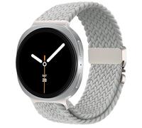 Issinlky Bracelet tressé nylon compatible avec Samsung Galaxy Watch 8 40mm 44mm, bracelet élastique pour Galaxy Watch 8 Classic 46mm