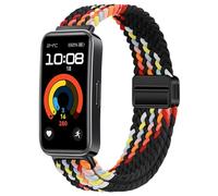 Issinlky Bracelet tressé nylon pour Huawei band 8/9/10, Bracelet élastique pour Huawei band 8/9/10 Smart Watch