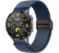 Issinlky Bracelet tressé nylon pour Huawei Watch GT 4 46mm/4 Pro/3 46mm/3 Pro/2 46mm/2 Pro/2e, 22mm Bracelet élastique pour Galaxy Watch 46mm/3 45mm/Gear S3 Frontier