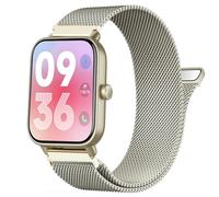 Issinlky Braceletmétal compatible Gloryfit Smart Watch IDW19, Bracelet acier inoxydable 22MM pour Veryfit IDW13/IDW16/IDW18, TUYOM LW36, H1/D1,T50S, P66/P66D/P72/P95, Y6,YB54, G39, AGPTE LW11