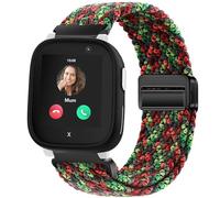 Issinlky Kids bracelet tressée nylon compatible avec Xplora X6, bracelet élastique à boucle magnétique pour Xplora X6 Play