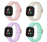 Issinlky Kids Elastic Nylon bracelet for Xplora X6, Soft Stretchable girls boys replacement Woven Strap for Xplora X6 Play