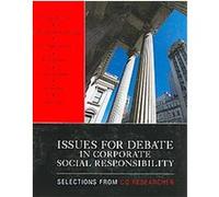 Issues for Debate in Corporate Social Responsibility