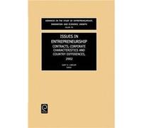 Issues in Entrepreneurship Libecap, G., Libecap, Gary D. (Auteur)