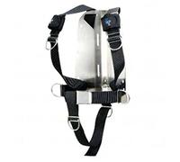 IST/Dolphin ACCJ-32 Espaldera Aluminium Con Arnes Basico Y CIncha pour adultes, idéal pour un usage quotidien, aluminium