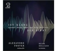 Ist Klang Der Sinn? - Œuvres Contemporaines pour Violoncelle