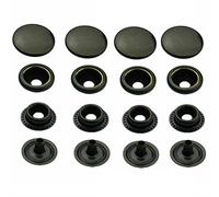 ISTA TOOLS Lot de 50 boutons pression en laiton inoxydable avec ressort annulaire 12,5 mm