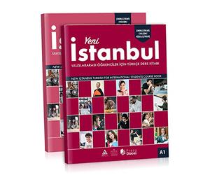 Istanbul A1 Turkce Seti Yeni, Livre de Cours de Turc avec Cahier d'exercices, Niveau Débutant, Apprendre le Turc
