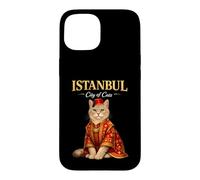 Istanbul Cité des Chats Ottoman de Culture Turque Traditionnelle Coque pour iPhone 15