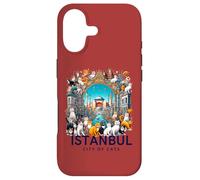 Istanbul - City of Cats : Art Turc Coque pour iPhone 17