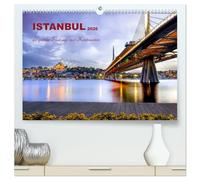 Istanbul - die quirlige Stadt auf zwei Kontinenten (hochwertiger Premium Wandkalender 2026 DIN A2 quer), Kunstdruck in Hochglanz: Istanbul - Geschichte, Kultur und Moderne