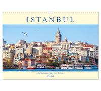 Istanbul - die Stadt zwischen zwei Welten (Wandkalender 2026 DIN A3 quer), CALVENDO Monatskalender: fotografische Impressionen aus der Hauptstadt der Türkei