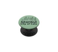 Istanbul, la Ville des Chats PopSockets PopGrip Adhésif