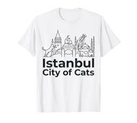 Istanbul, la Ville des Chats T-Shirt Graphique avec Valeur