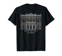 Istanbul, Palais de Dohmabaçe dessiné à la Main, Turquie T-Shirt