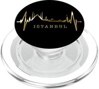 Istanbul Skyline Battement de Cœur Turquie Mosquée Bleue PopSockets PopGrip pour MagSafe