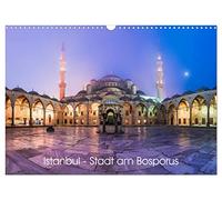Istanbul - Stadt am Bosporus (Wandkalender 2026 DIN A3 quer), CALVENDO Monatskalender: Istanbul, die Pforte zwischen Europa und Asien in 13 ausgewählten Motiven