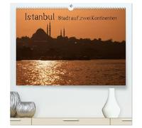 Istanbul - Stadt auf zwei Kontinenten (hochwertiger Premium Wandkalender 2026 DIN A2 quer), Kunstdruck in Hochglanz: Istanbul, die pulsierende ... auf 12 farbenprächtigen Kalenderblättern.
