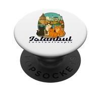 Istanbul, Turquie - Catstantinople City of Cats PopSockets PopGrip Adhésif