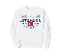 Istanbul Turquie Paysage Urbain Voyage Souvenir Sweatshirt