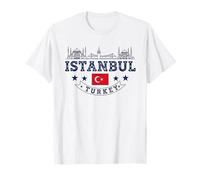 Istanbul Turquie Paysage Urbain Voyage Souvenir T-Shirt